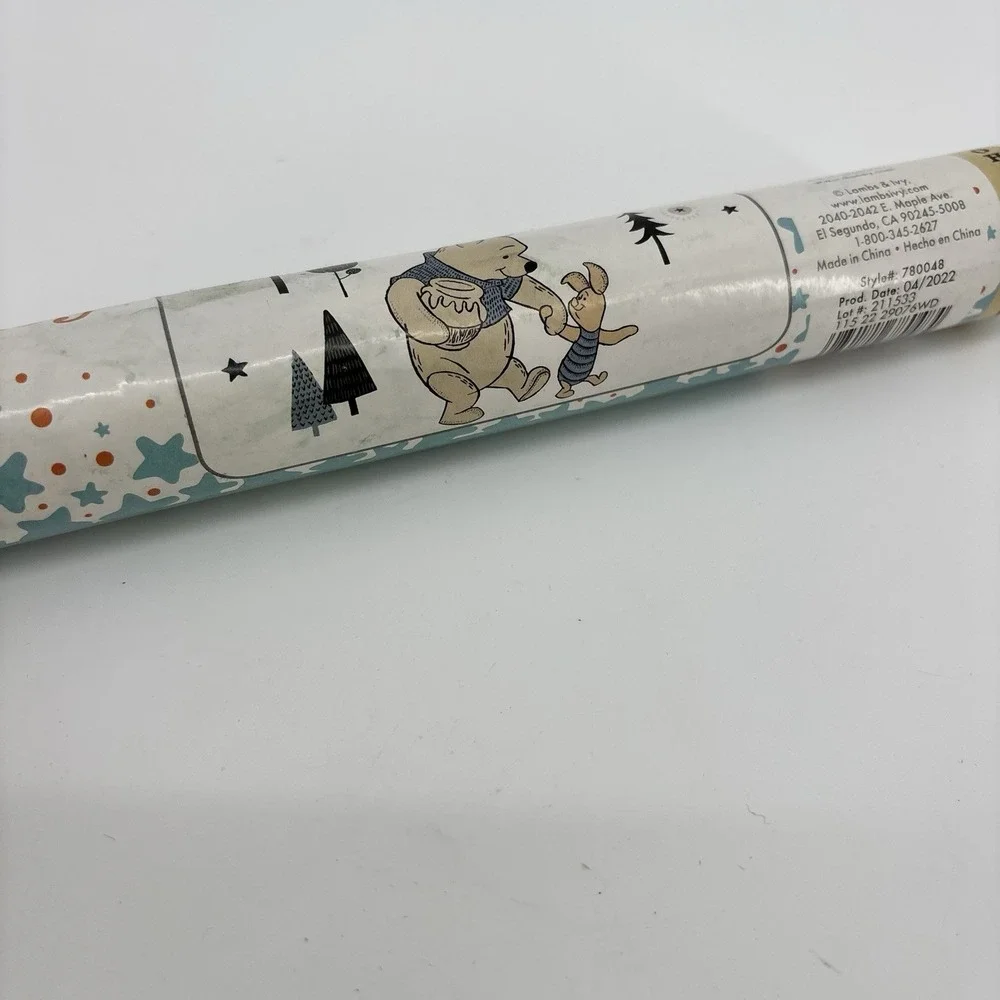 Disney Baby Forever Winnie The Pooh Blue/Beige Bear Wall Decals by Lambs‎ & Ivy